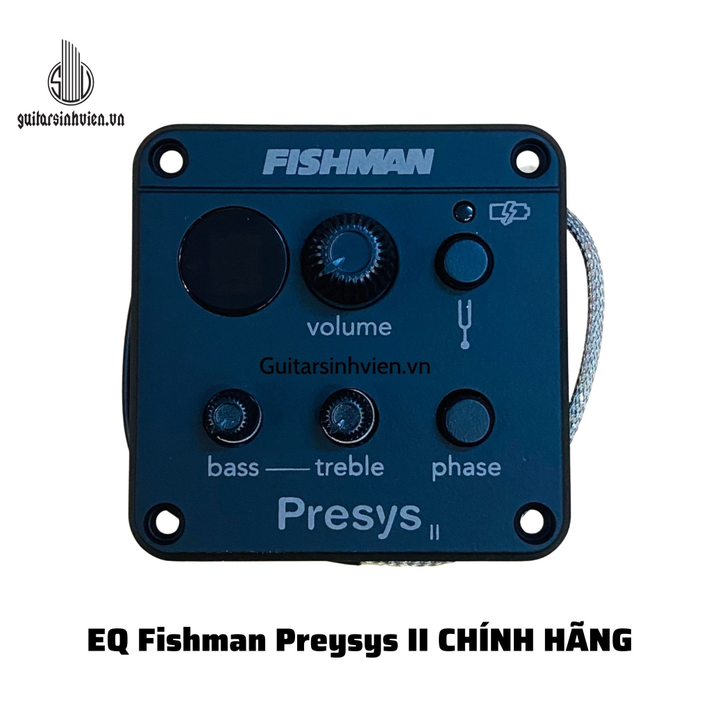 EQ Fishman Presys II Chính Hãng - EQ Đàn Guitar Acoustic Classic