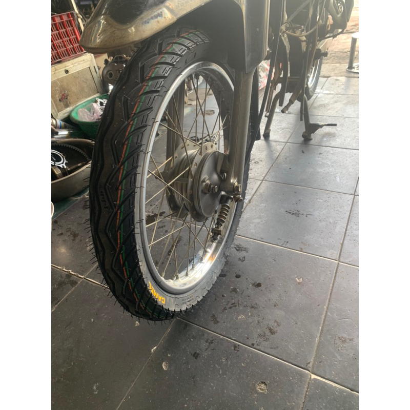 Vỏ Lốp trước 70/90-17 và sau 80/90-17 xe số Sirius,Taurus,Jufiter gai theo xe như Maxxis.