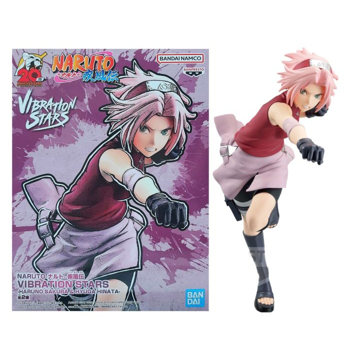 Mô Hình Figure Naruto Shippuden Vibration Stars Sakura Haruno Banpresto 19550