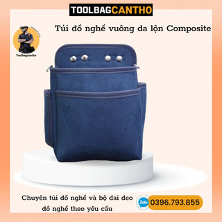 Túi đồ nghề vuông da lộn Composite