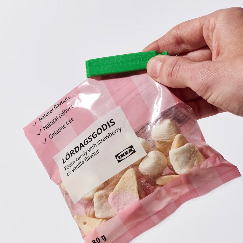 Combo 26 kẹp miệng túi BEVARA IKEA CHÍNH HÃNG