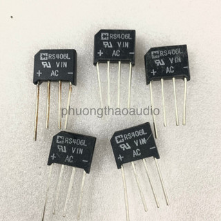Diot chỉnh lưu kbl 406 4a 600v. diode 4a 600v