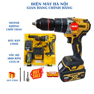 Giá rẻ máy khoan pin dewalt không chổi than đầu 13mm bosch 3 chức năng bắn bắn vít rút lõi siêu khỏe bền tặng