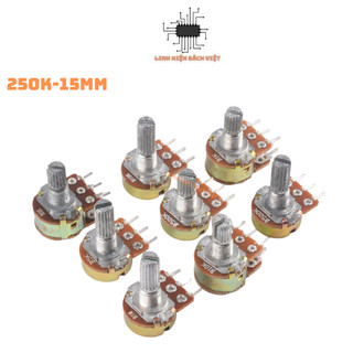 Chiết áp đơn 250k wh148-b250k 15mm chất lượng tốt