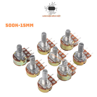 Chiết áp đơn 500k wh148-b500k 15mm chất lượng tốt