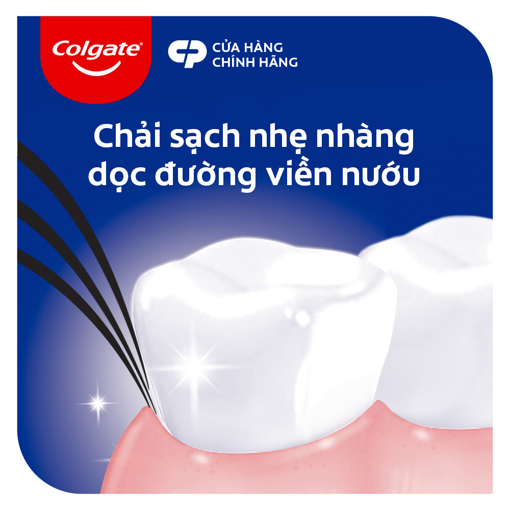 Bàn chải Colgate Slimsoft Flex Clean Charcoal nguyên khối than hoạt tính kháng khuẩn