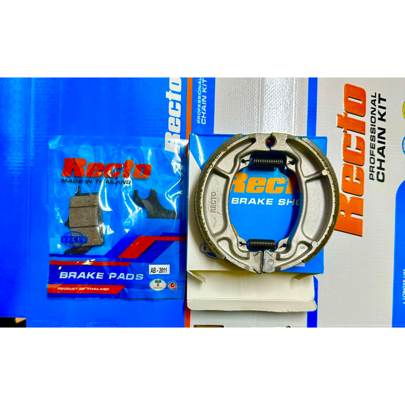BỐ THẮNG ĐĨA TRƯỚC SAU HONDA VISION 110CC RECTO THAILAND>>>