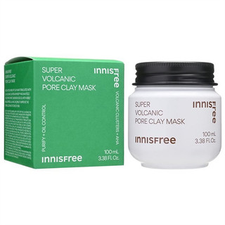 [Mẫu Mới] Mặt Nạ Đất Sét Innisfree Super Volcanic Pore Clay Mask 100ml