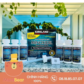 [1;3 Lọ] Dung Dịch Minoxidil 5% Kirkland mọc Râu , Tóc Của Mỹ 60ml