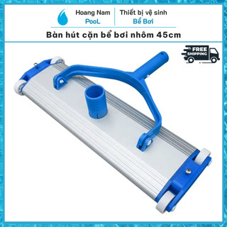 Bàn hút vệ sinh bể bơi chất liệu hợp kim nhôm dài 45cm, Bàn hút đáy hồ bơi