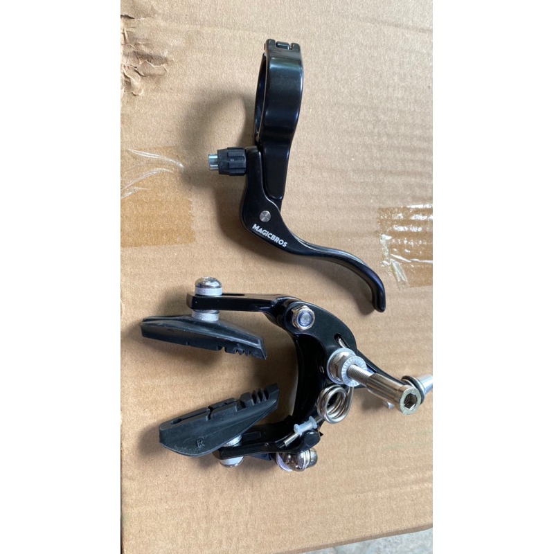 Bộ phanh xe Fixed gear magicbros ghi đông 31,8mm