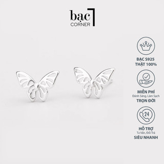 Khuyên Tai Bạc S925 Giá Rẻ Nhiều Mẫu, Bông Tai Bạc Xịn Sáng Bóng Không Gỉ