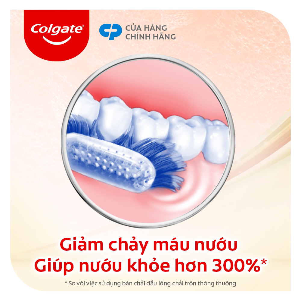 Bàn chải Colgate SlimSoft Advanced ngăn chảy máu nướu khoáng núi lửa siêu mềm mảnh