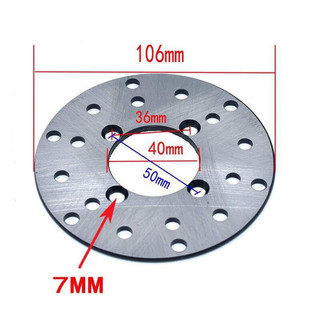 phanh đĩa kép đĩa phanh 100mm