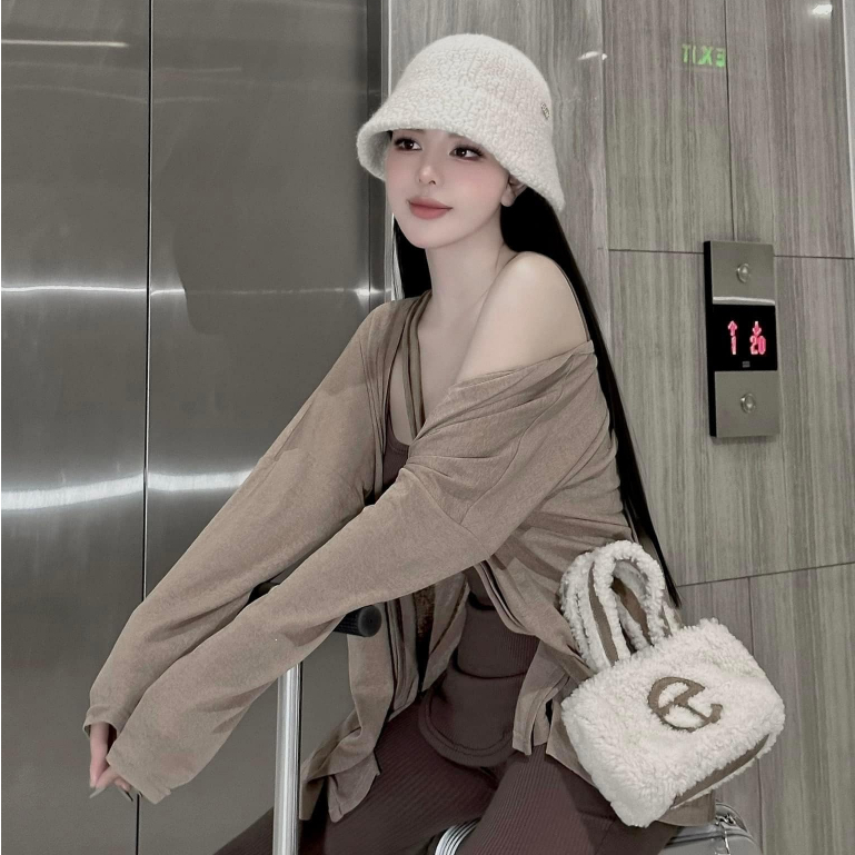 Set len 3 món màu nâu chuẩn Mpb