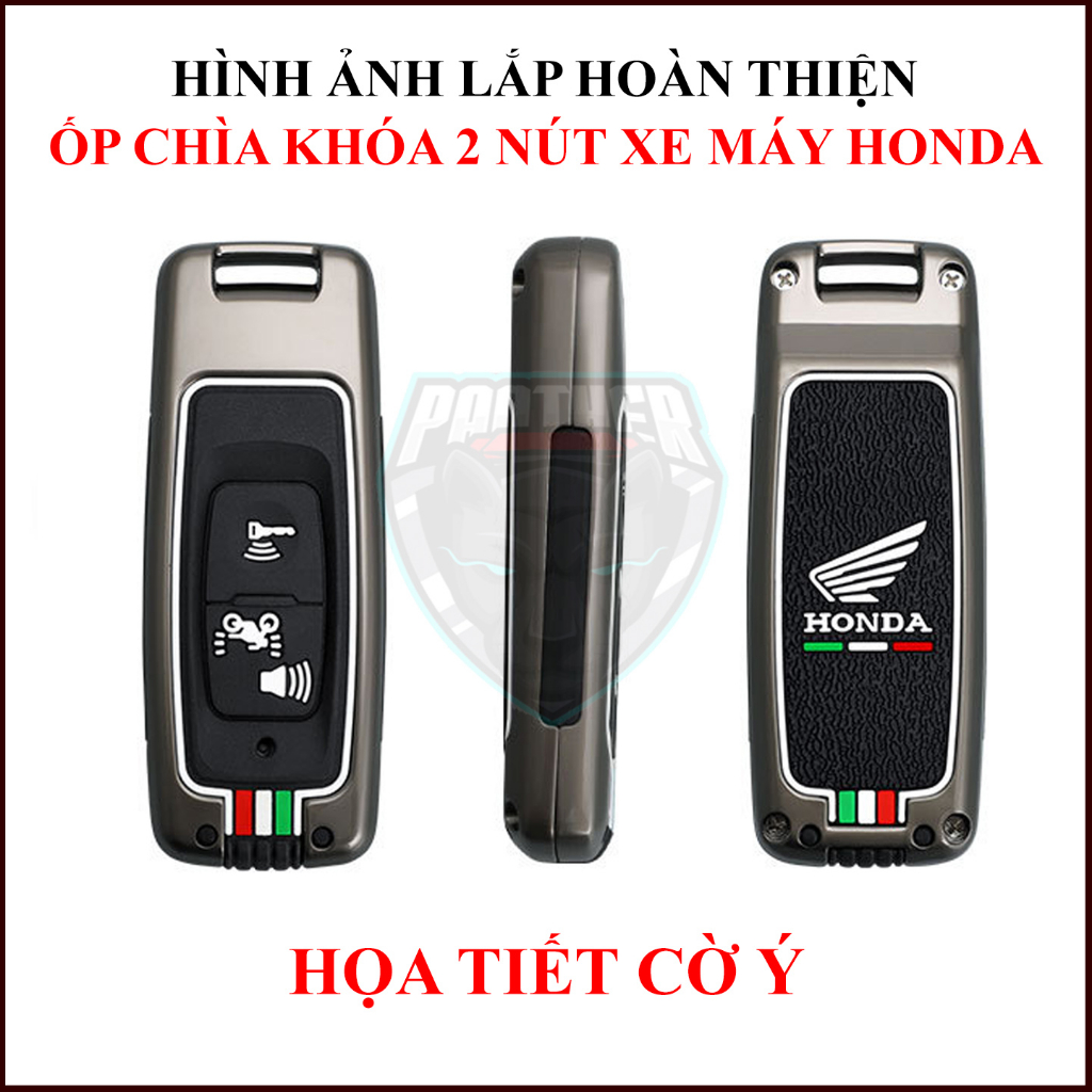 Ốp Chìa Khóa Xe Máy Honda Vision, AirBlade125 160, Vario 125 160, SH125i 160i 350i, Lead, Winner X, Supper Cub