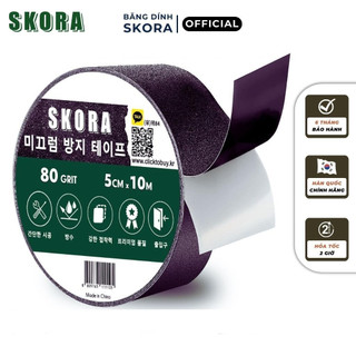 Băng keo nhám chống trượt SKORA băng dính chống trượt 5-10cmx10m siêu dính, siêu bền thương hiệu Hàn Quốc