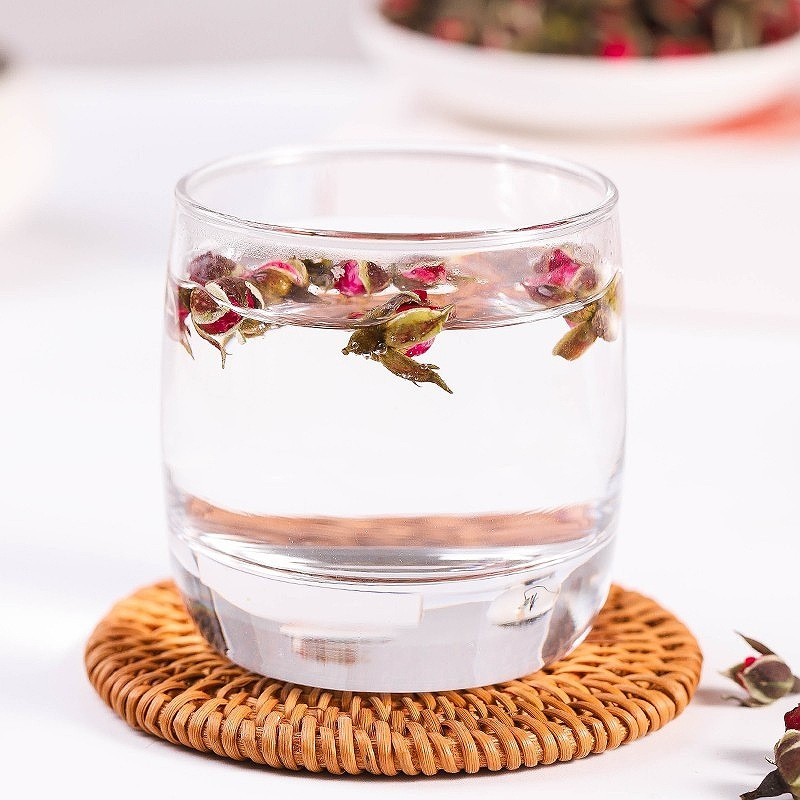 Trà Hoa Hồng Tây Tạng 100gr Sấy Khô Mộc Quê Nguyên Nụ Thơm Đẹp Da, Chống lão hóa