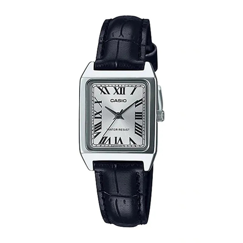 Đồng Hồ Nữ Dây Da Chính Hãng CASIO LTP-V007L-7B1UDF