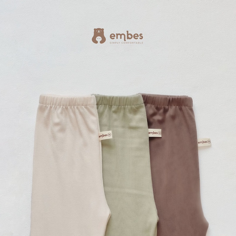 EMBES Bộ quần áo dài tay thu đông cho bé trai bé gái 7kg tới 17kg