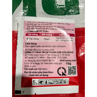 Diệt chuột Rat K dạng bột