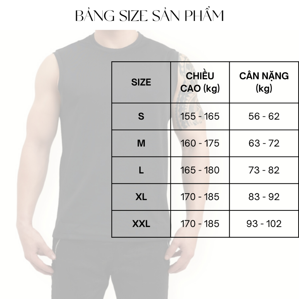 Áo thun tanktop thể thao nam trơn cổ tròn HUDOMAN form slimfit sát nách vải thun lạnh thông thoáng thoải mái vận động