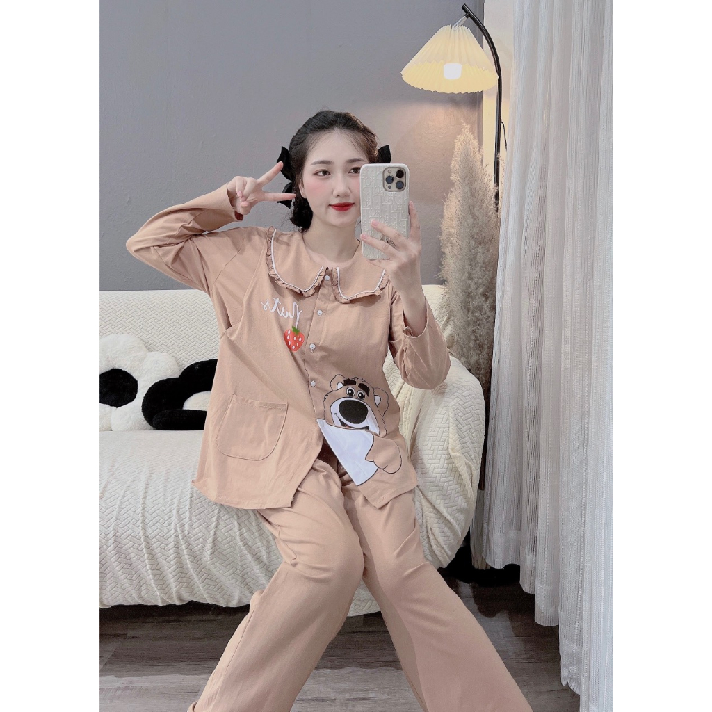 Bộ đồ bầu và sau sinh thu đông MẶC NHÀ ĐẸP GIÁ RẺ có khóa cho bé ti tiên lợi CHẤT MÁT NHẸ SIÊU THÍCH