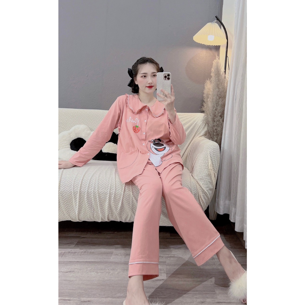 Bộ đồ bầu và sau sinh thu đông MẶC NHÀ ĐẸP GIÁ RẺ có khóa cho bé ti tiên lợi CHẤT MÁT NHẸ SIÊU THÍCH