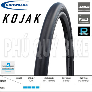 Vỏ / lốp xe đạp city / road schwalbe kojak _ tùy chọn size 20 / 26 / 27.5 inches / 700c