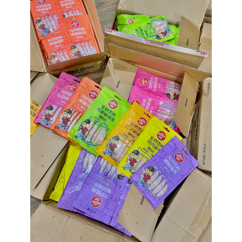 Súp thưởng cho mèo Happy 100 / gói 5 thanh 70g | pet39.vn