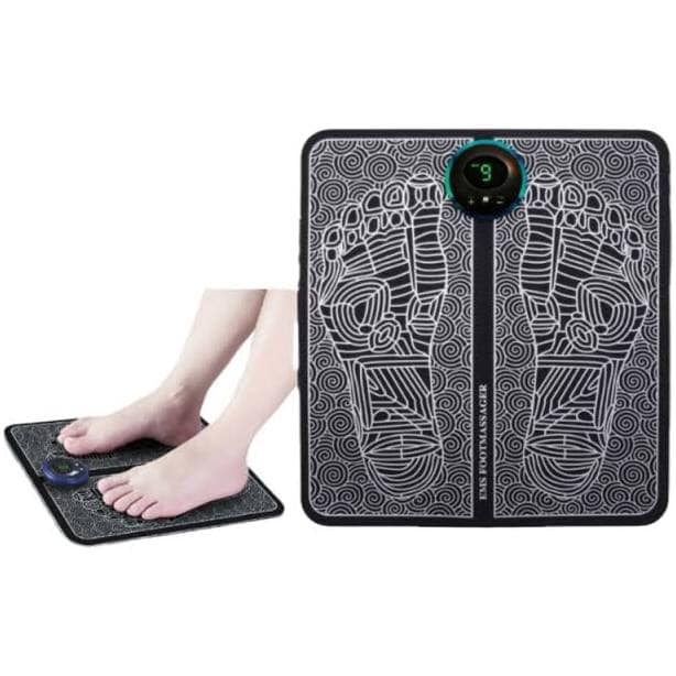 Thảm Massage Chân EMS Giúp Lưu Thông Khí Huyết, Thảm massage chân trị liệu đau mỏi bằng xung điện