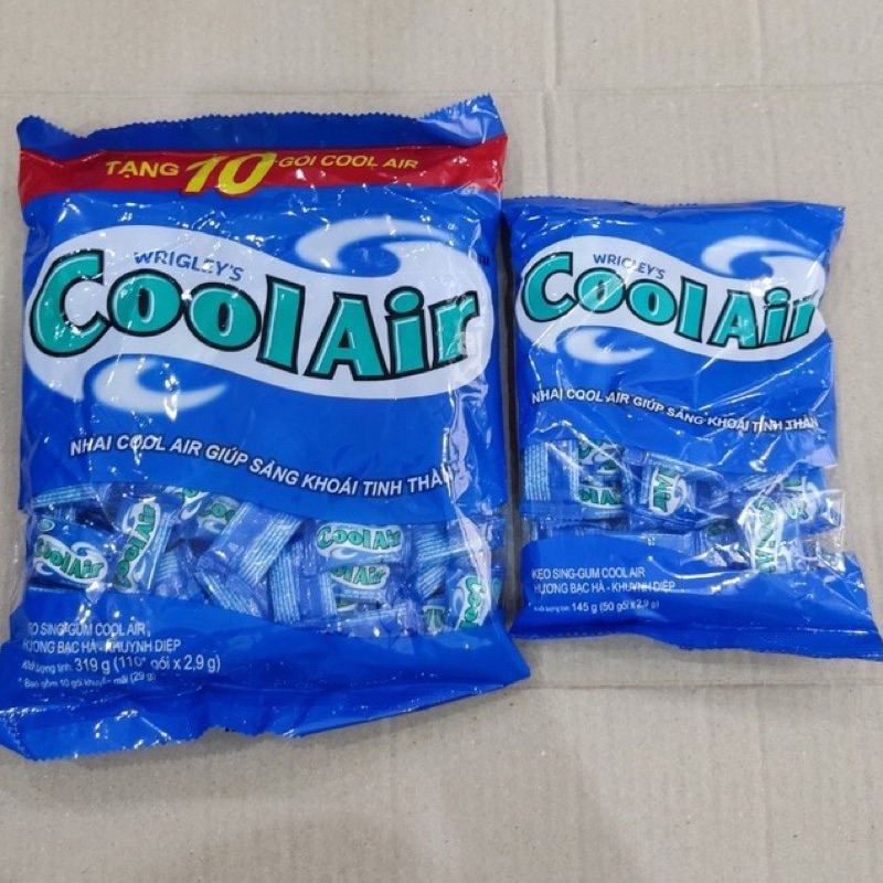 Kẹo cao su sing-gum CoolAir gói 50 cái và 110 cái