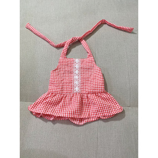 áo babydoll cổ yếm cho bé