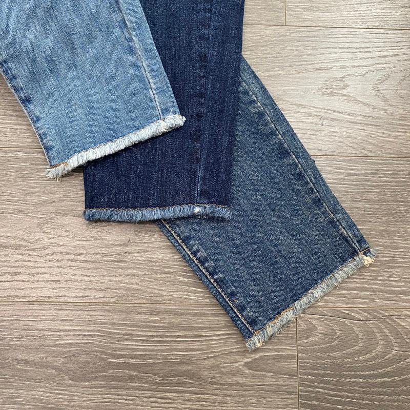 Jeans Bag tua ống Paige denimm
