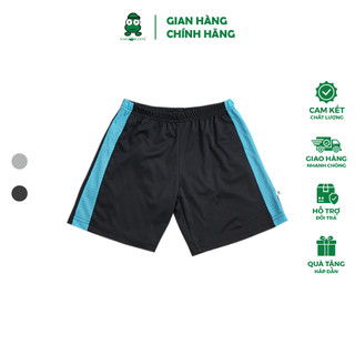 Quần đùi bé trai sago kids chất poly thoáng mát phối sọc 2 bên sườn - 2 màu