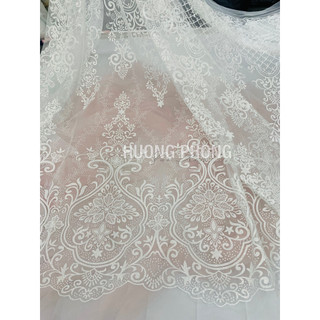 Vải kim tuyến may đồ cưới, áo dài, đầm dạ hội 597