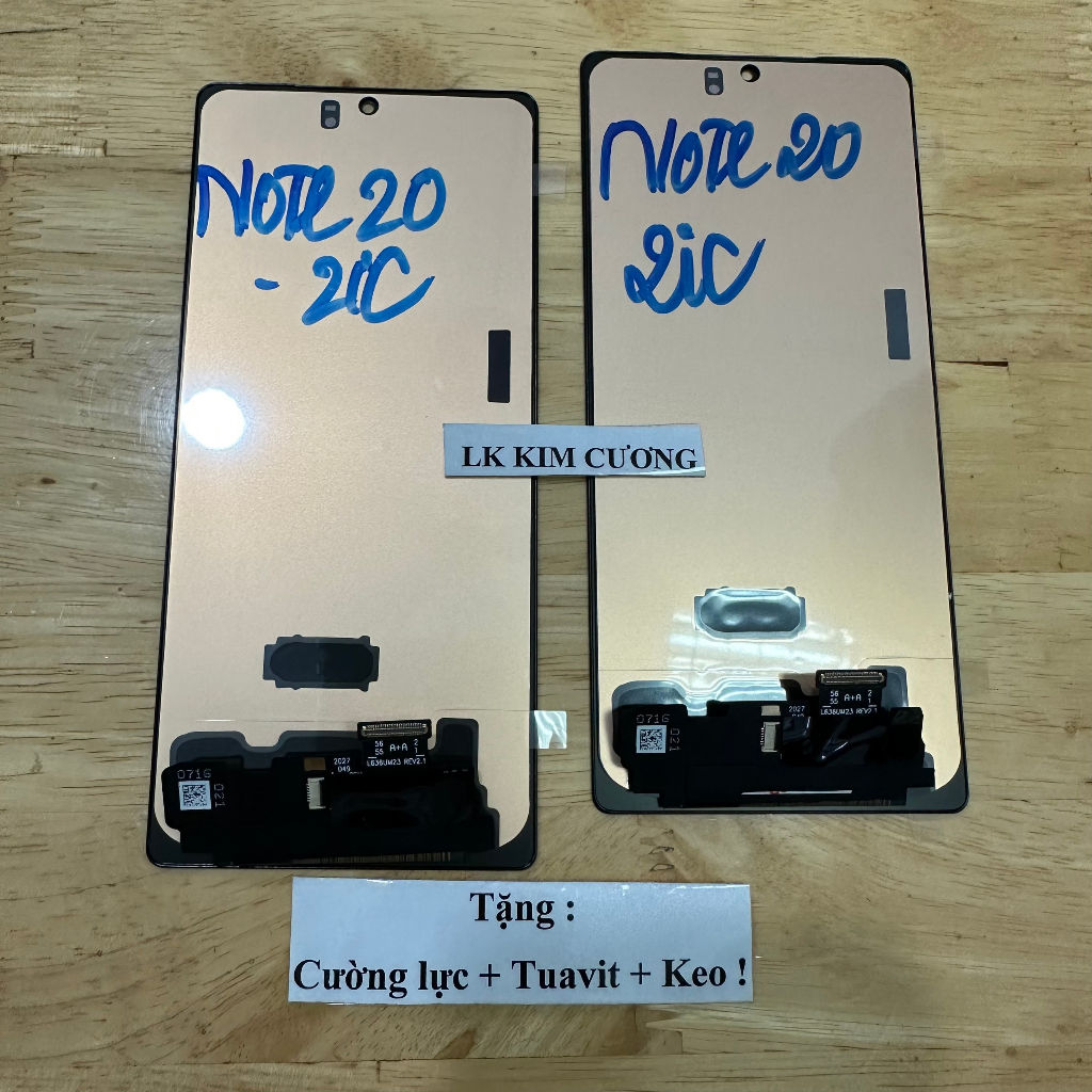 Màn hình tương thích samsung NOTE 20 - Phôi nhỏ - OLED