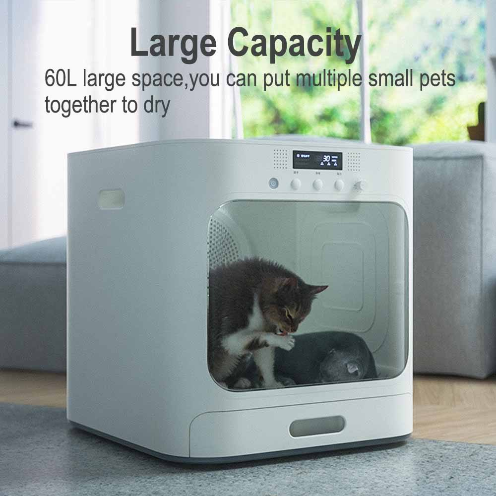 Hộp sấy lông cho thú cưng chó mèo PET MARVEL 2024