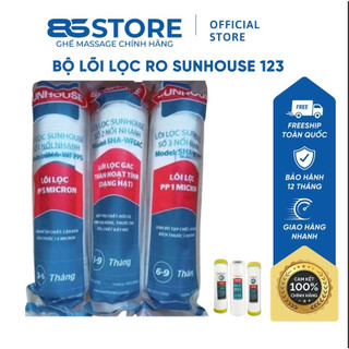 Bộ lõi lọc nước sunhouse 1,2,3 chính hãng