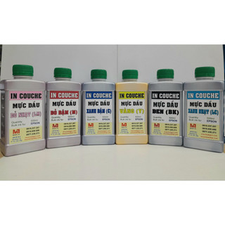 Mực dầu Couche - loại 500ml - Mực in Epson dùng cho máy in phun màu Epson