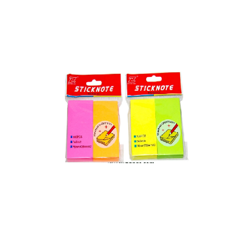 Giấy Note GS-02 mm, 2 màu