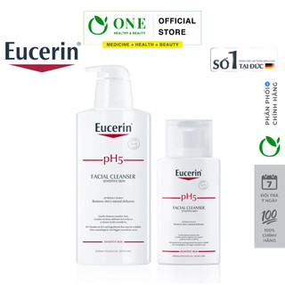 Sữa rửa mặt không gây kích ứng cho da nhạy cảm Eucerin pH5 Facial Cleanser 400ml