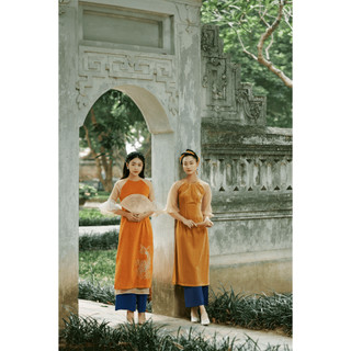 Áo dài Thư Di HER25 2021 (chưa bao gồm quần)