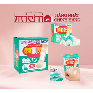Miếng băng keo cá nhân Urgo nội địa Nhật Bản 100 miếng