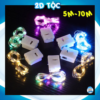 Dây đèn led trang trí fairylight đom đóm decor dài 5m-10m - 2D Tộc Shop