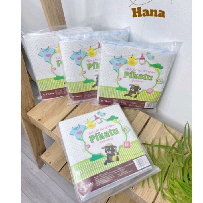 Lót phân su cho bé gói 30 miếng, miếng lót sơ sinh, lót thay tã