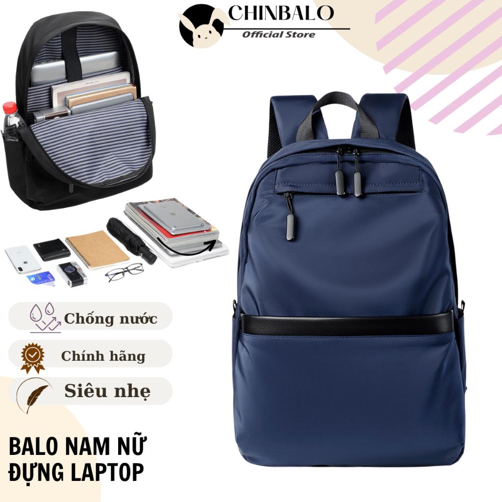 Balo nam laptop chống thấm nước thời trang cá tính