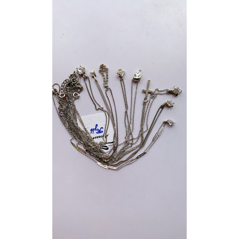 Dây chuyền mảnh pha lê thời trang si Nhật