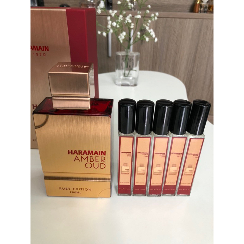 Nước hoa Haramain amber đỏ