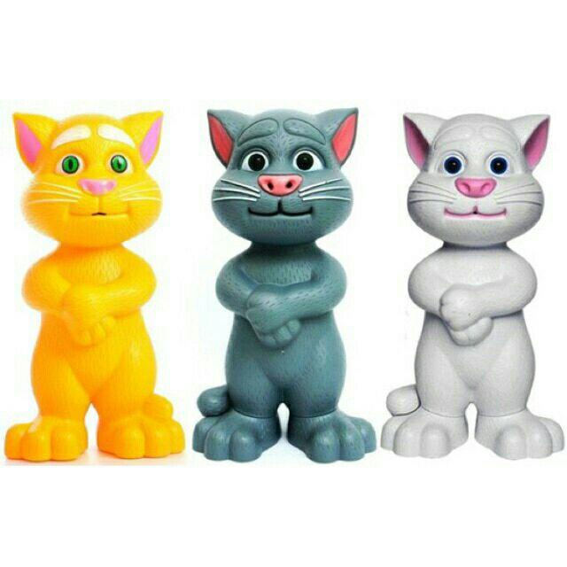 Đồ Chơi Chú Mèo Cảm Ứng Thông Minh Biết Ghi Âm Phát Lại, Hát, Kể Chuyện